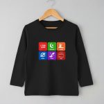 baju anak muslim lengan panjang 5 pilar islam model