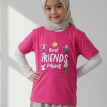 bff kaos anak muslimah darkids model