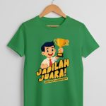 kaos anak jadilah juara