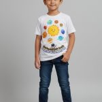 kaos anak muslim berbuat baik maka alam tersenyum model