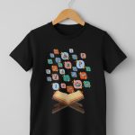 kaos anak muslim mengaji hijaiyah