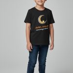 kaos anak muslim tema anak sholeh menerangi dunia