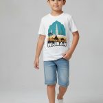 kaos anak muslim tema hijrah model