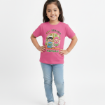 kaos anak pink aku senang mengaji